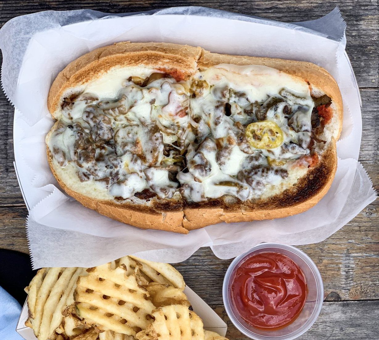 チーズステーキ