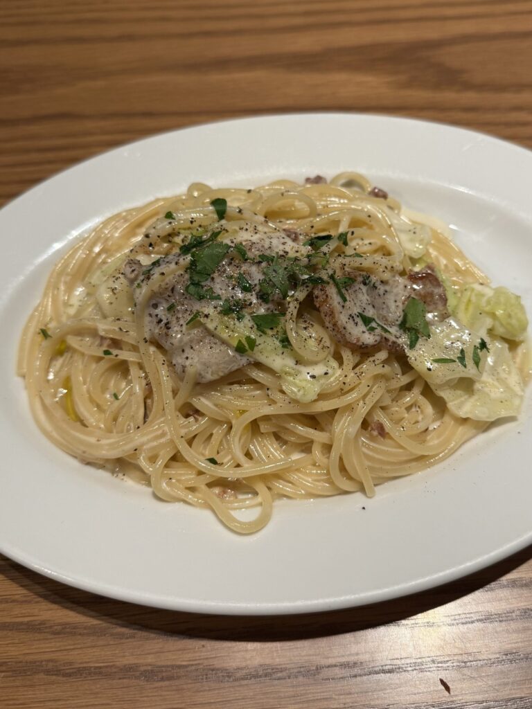 ランピオーネランチパスタ